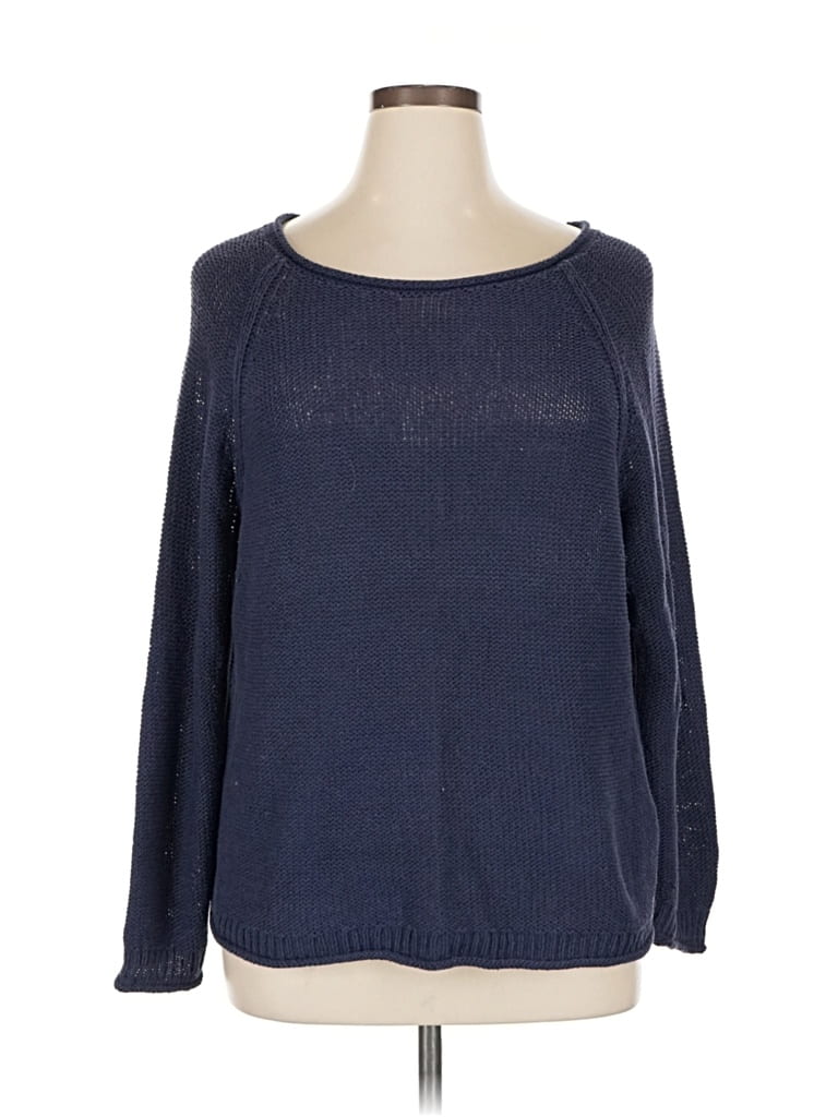 Pre-owned Old Navy Pullover Sweater In Blue