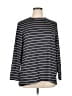 Emery Rose Stripes Black Long Sleeve Top Size 1XL - photo 1