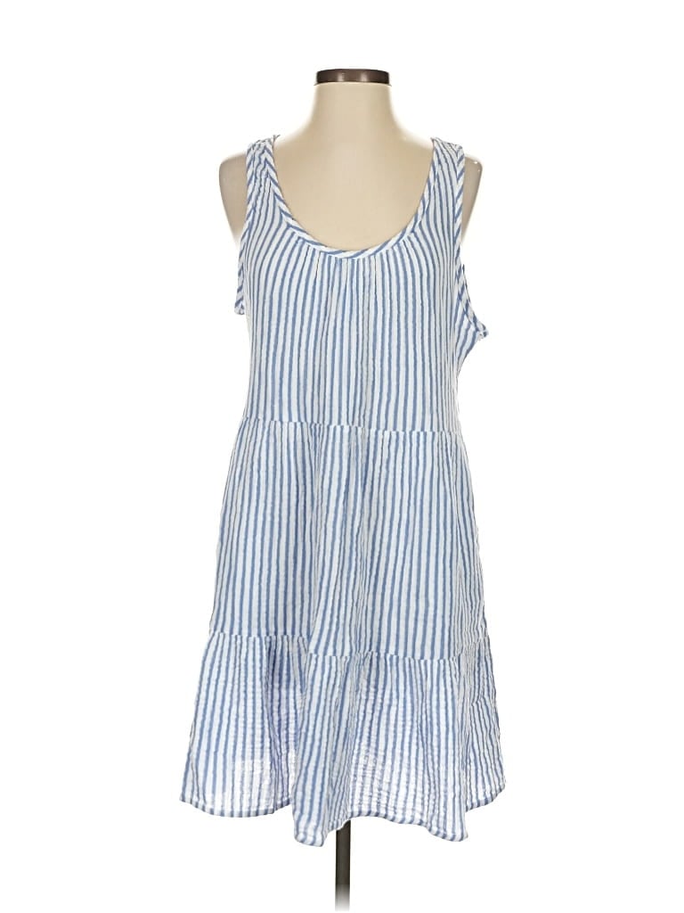 Universal Thread Casual Dress In Blue