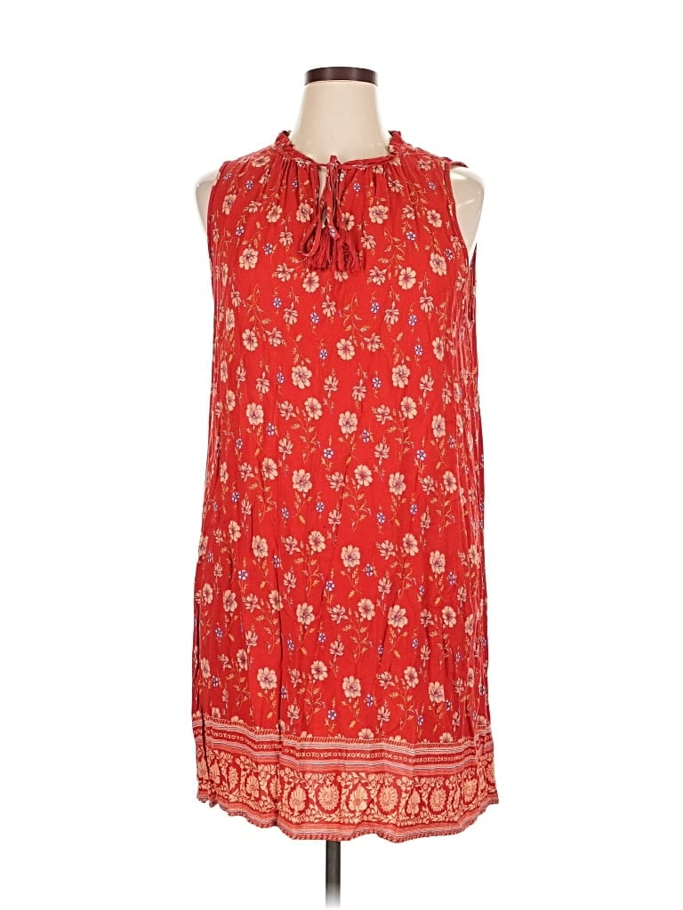 Pre-owned Xhilaration Casual Dress In Red