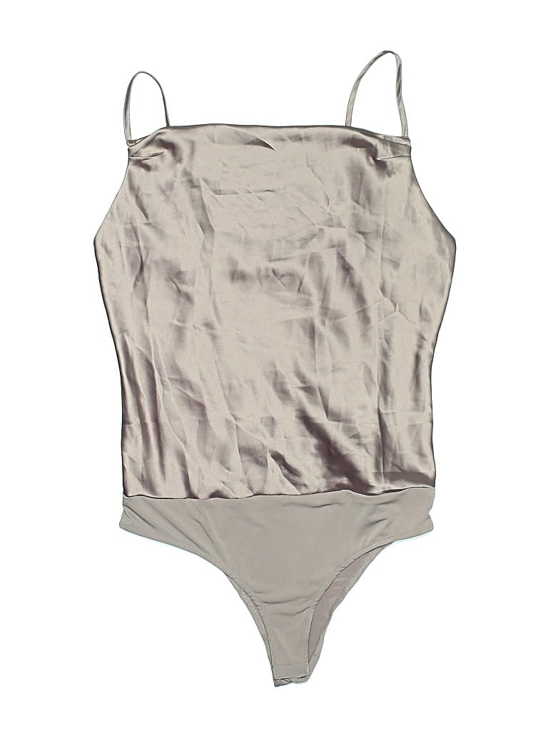 Dress Forum Bodysuit In Silver