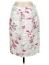 Banana Republic Print White Formal Skirt Size 4 - photo 1