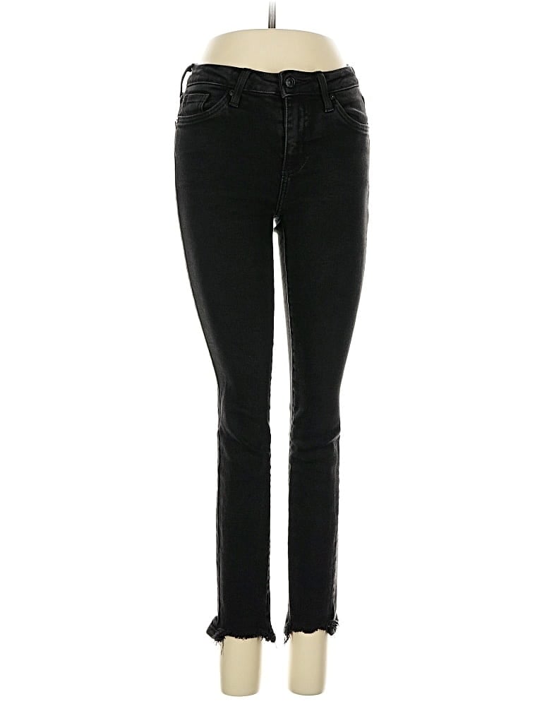 Pre-owned Just Black Jeans In Black