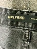 GRLFRND 100% Cotton Black Jeans Size 26 waist - photo 3
