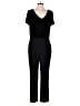 White House Black Market Solid Black Jumpsuit Size 12 - photo 1