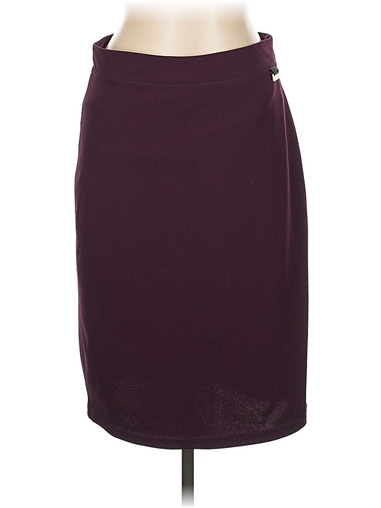 CALVIN KLEIN Pre-owned Formal Skirt In Burgundy