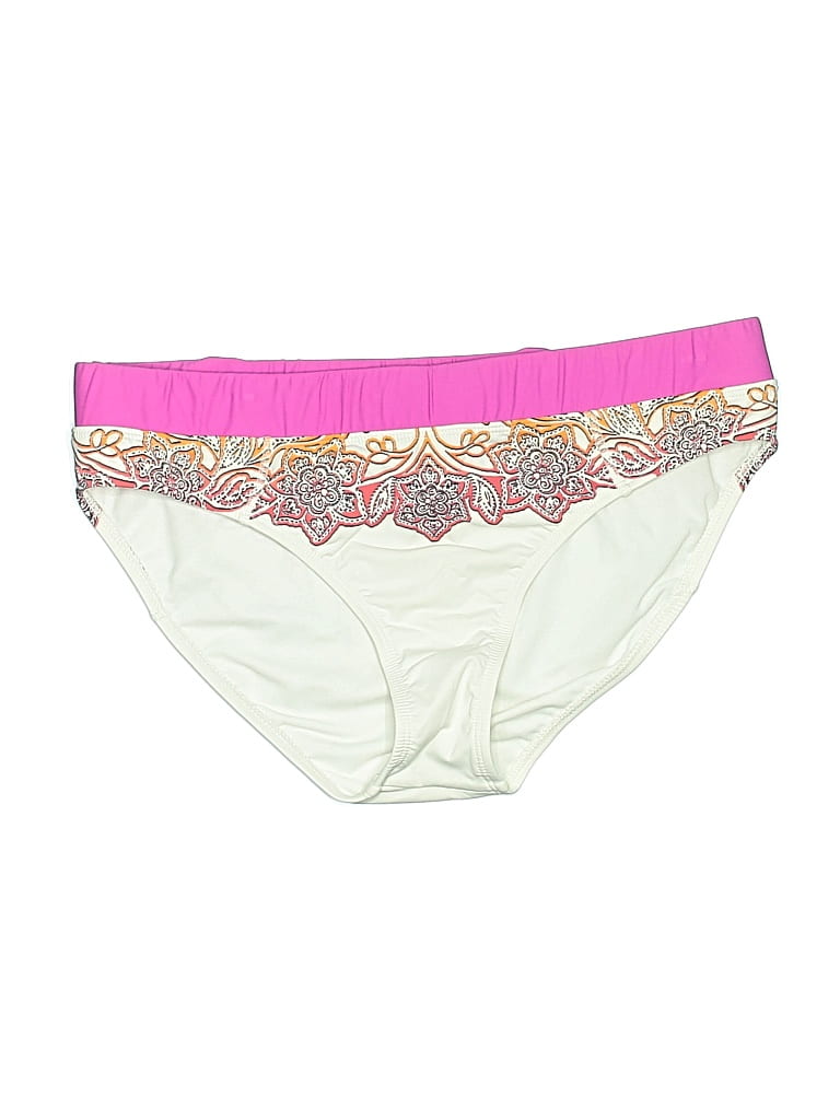Pre-owned Athleta Swimsuit Bottoms In White