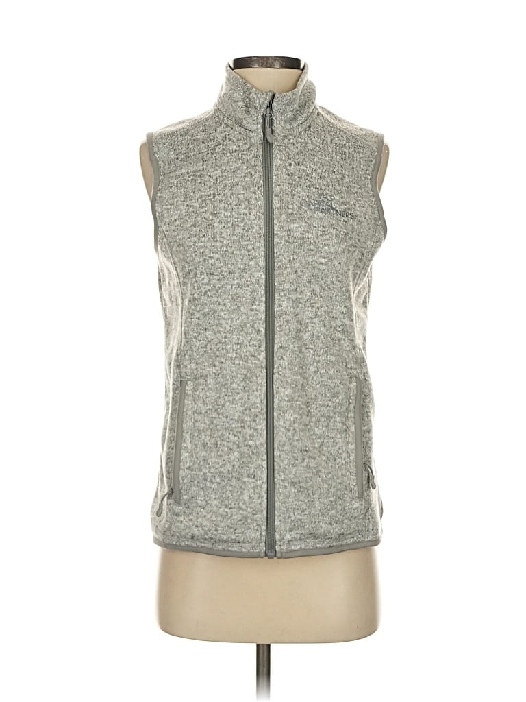 Pre-owned Charles River Apparel Vest In Gray