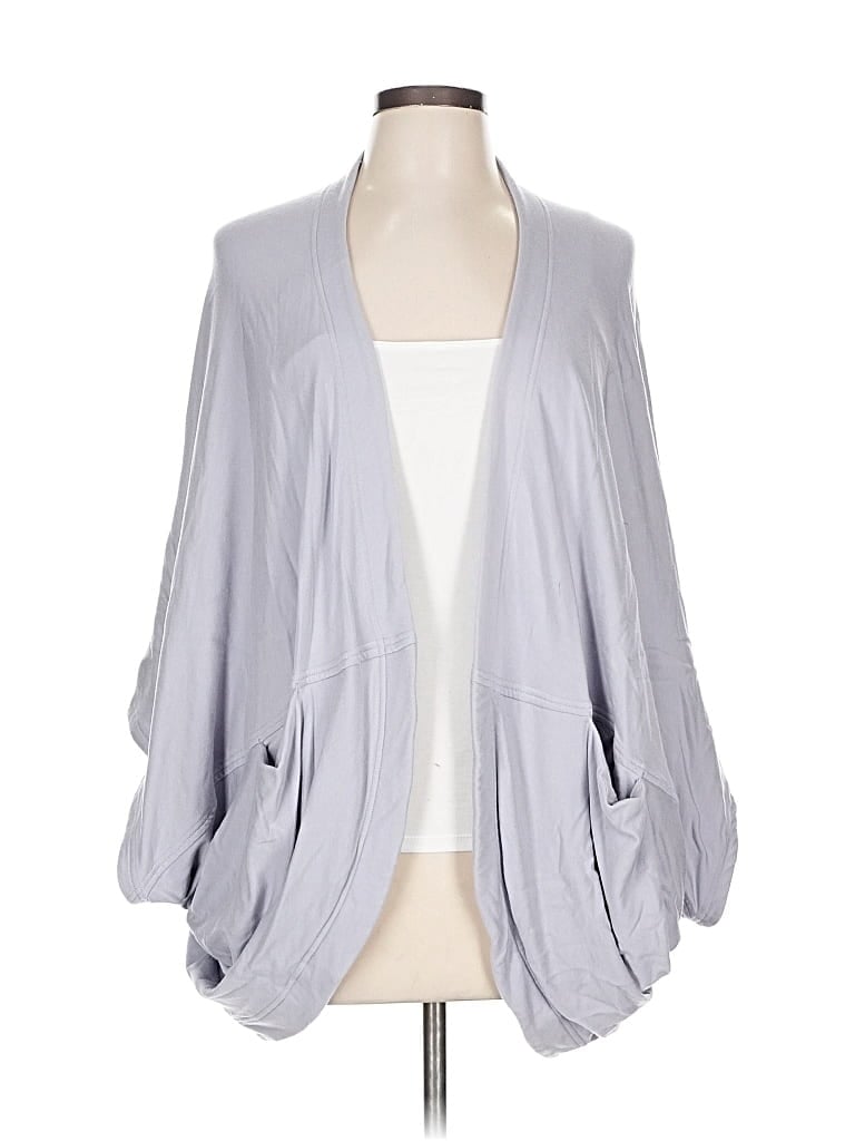 Click to view more detailed imagery on our partner's website Pre-owned Athleta Cardigan Sweater In Gray