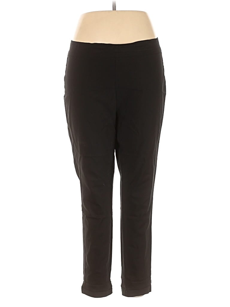 Pre-owned Who What Wear Active Pants In Black