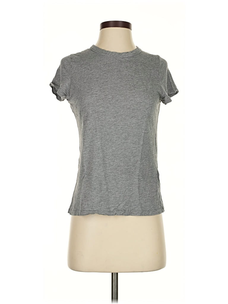 Pre-owned Banana Republic Short Sleeve T-shirt In Gray