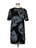 Marabelle 100% Polyester Print Black Casual Dress Size M - photo 1