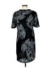 Marabelle 100% Polyester Print Black Casual Dress Size M - photo 2