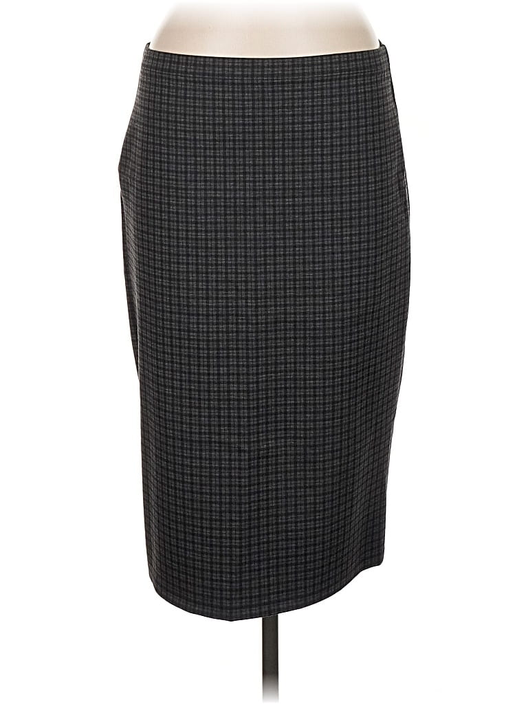 Pre-owned Max Studio Formal Skirt In Gray