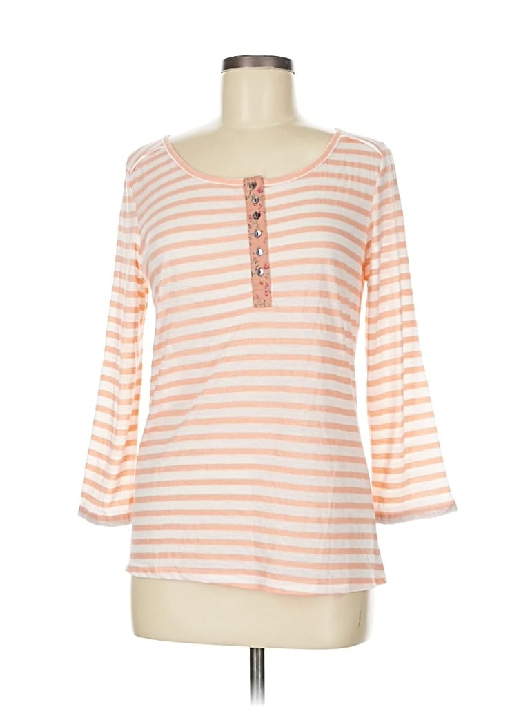 Pre-owned Sundance 3/4 Sleeve T-shirt In Orange