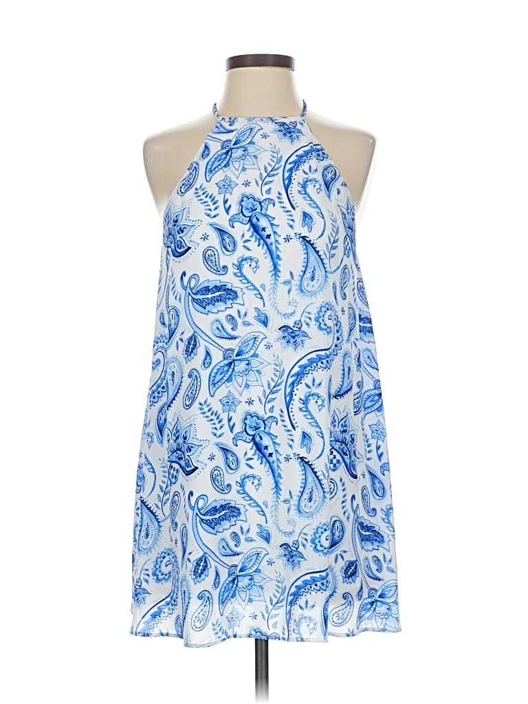 Pre-owned Show Me Your Mumu Casual Dress In Blue