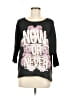 Tom Tailor Black 3/4 Sleeve Top Size M - photo 1