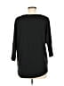 Tom Tailor Black 3/4 Sleeve Top Size M - photo 2