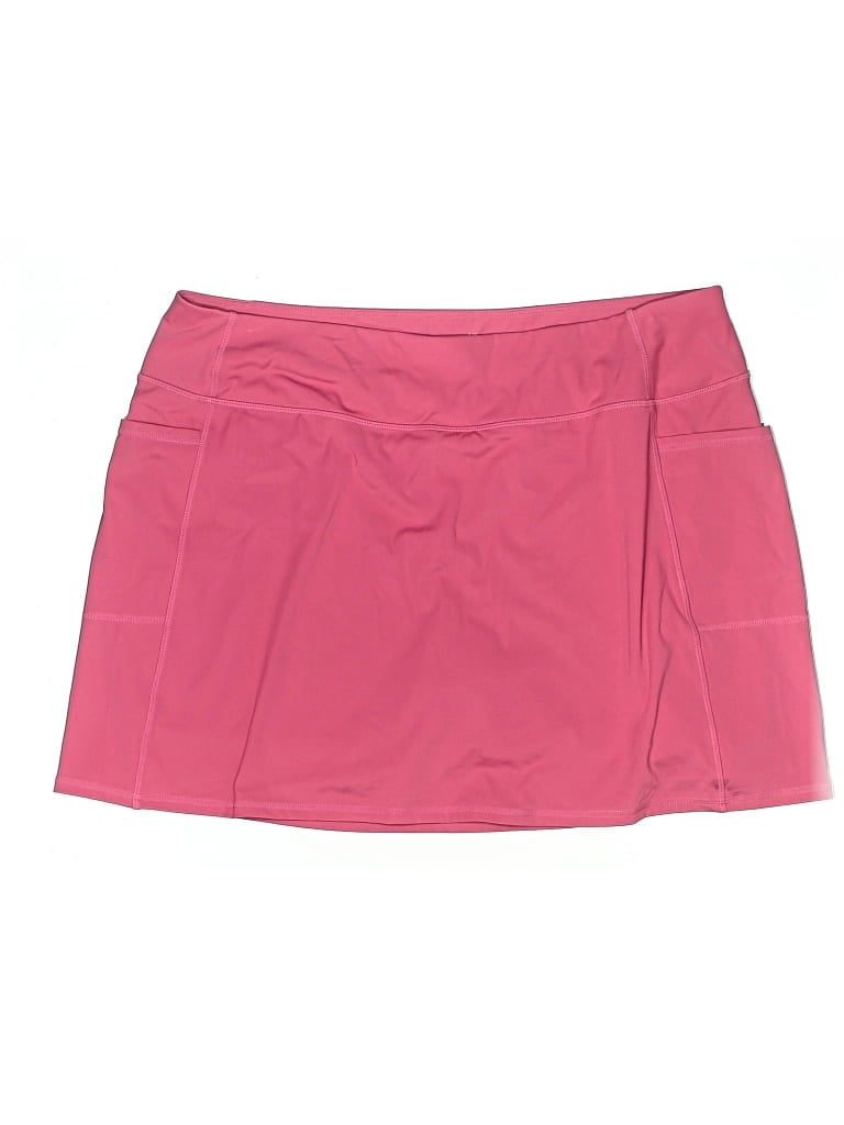 Pre-owned Skechers Casual Skirt In Pink