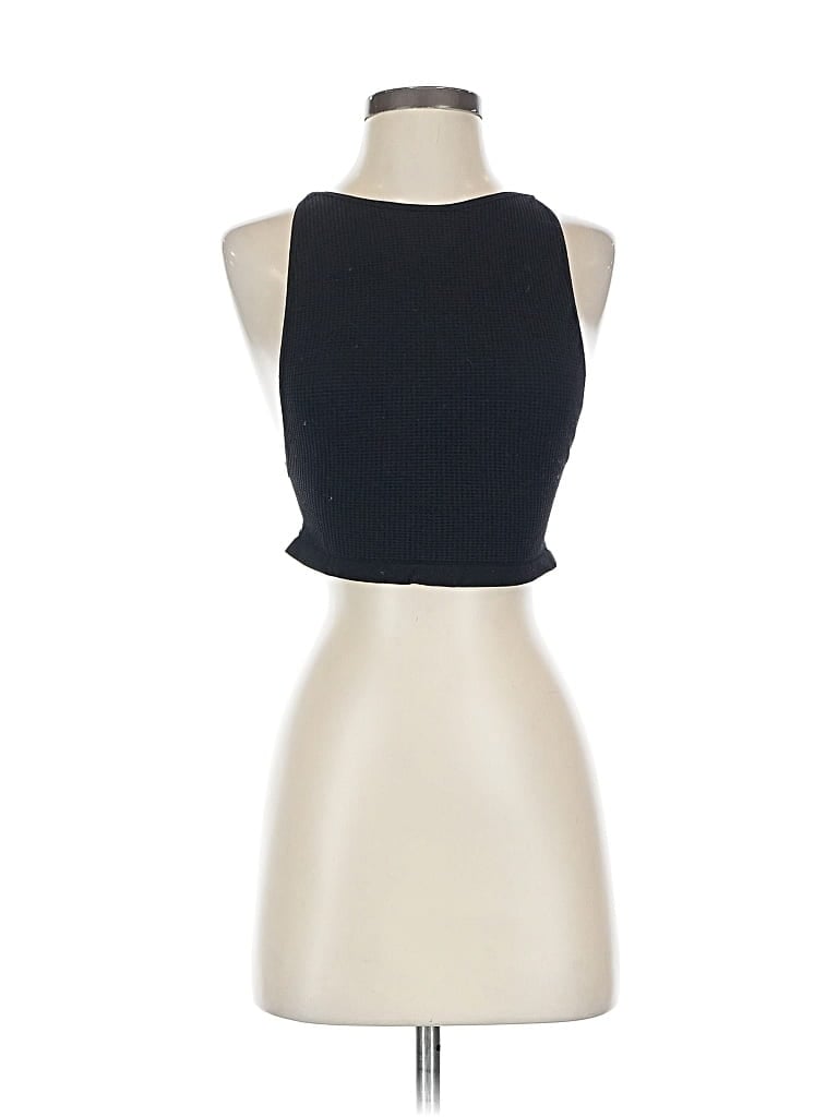 Pre-owned Intimately By Free People Tank Top Black Strapless Neckline Tops