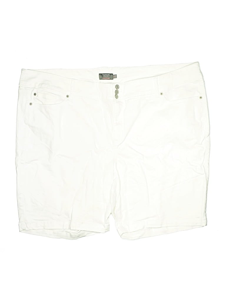 Pre-owned Torrid Shorts In White