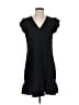 Unbranded Solid Black Casual Dress Size XS - photo 1