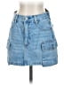Denim Forum Blue Denim Skirt Size 24 waist - photo 1