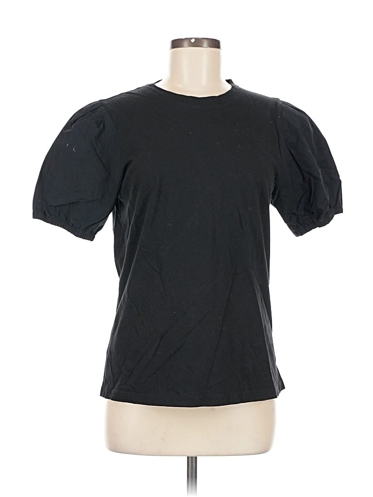 Pre-owned Derek Lam 10 Crosby Active T-shirt In Black
