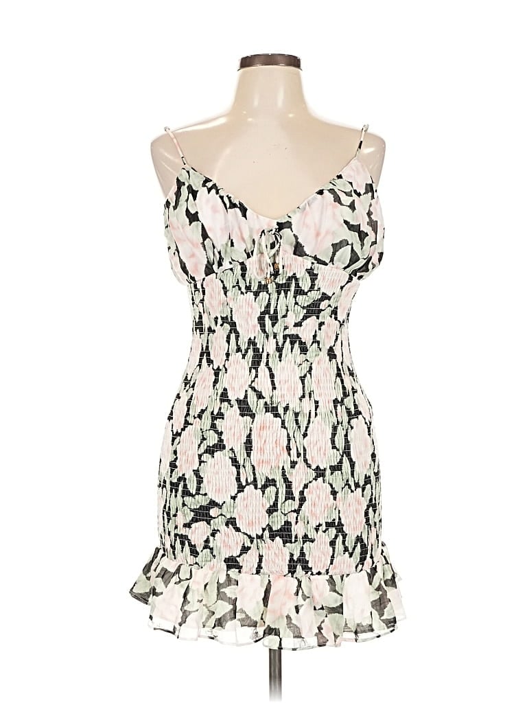 Here Comes The Sun Cocktail Dress In White