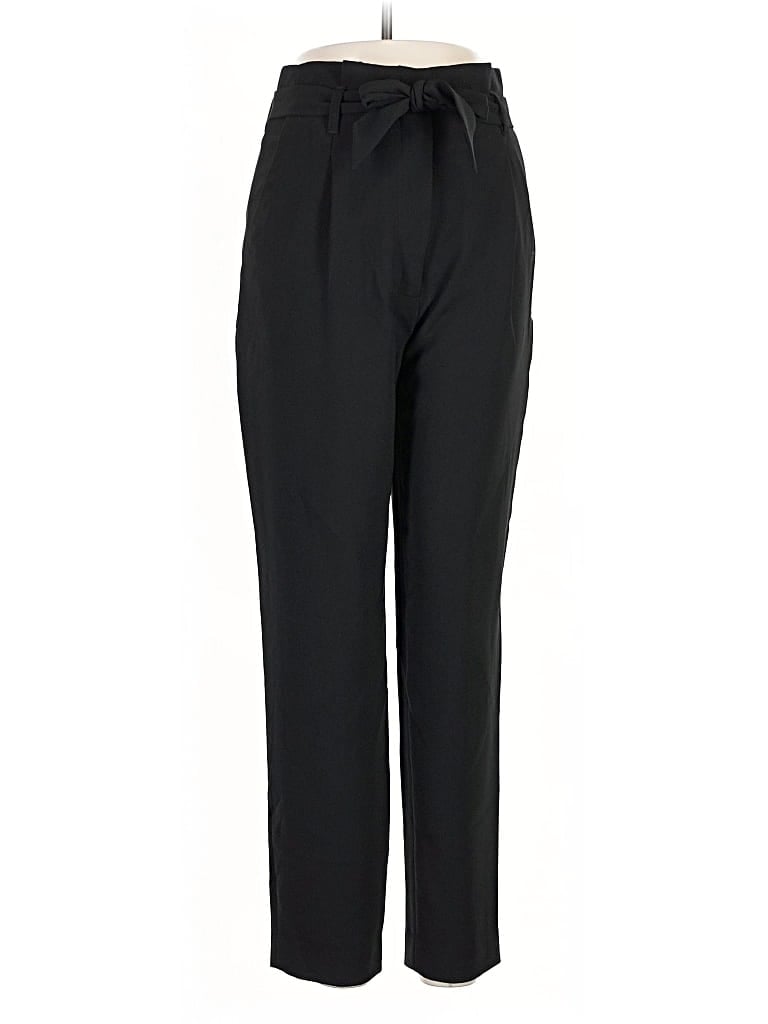 Pre-owned H&m Dress Pants In Black