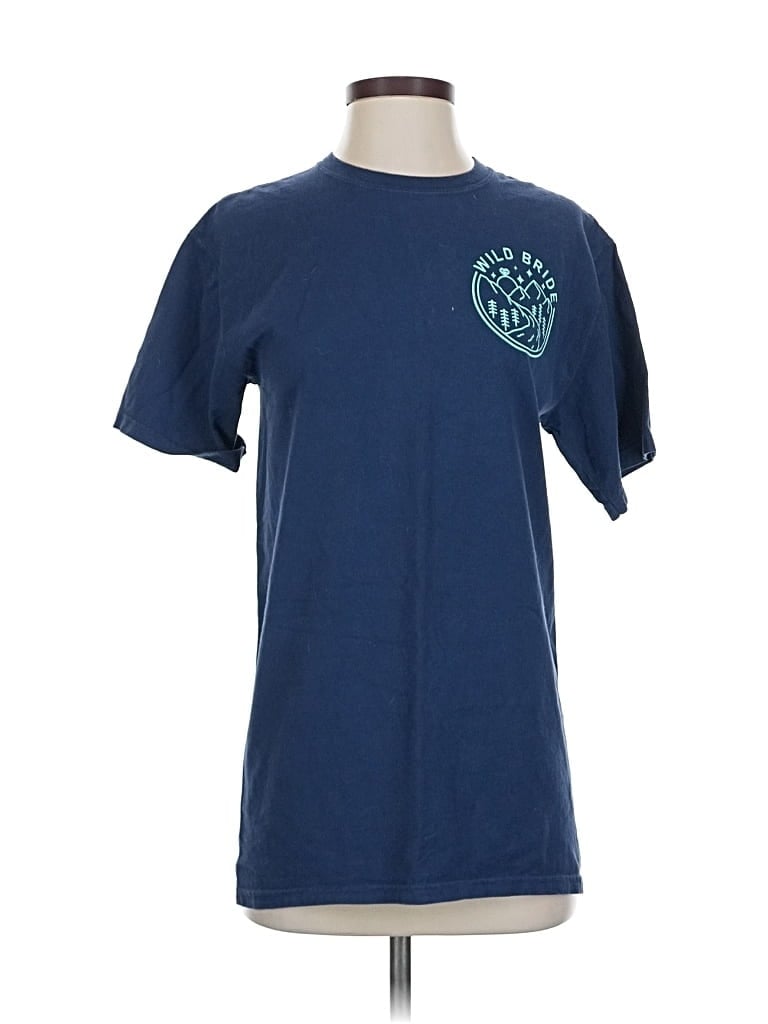 Pre-owned Comfort Wash Short Sleeve T-shirt In Blue
