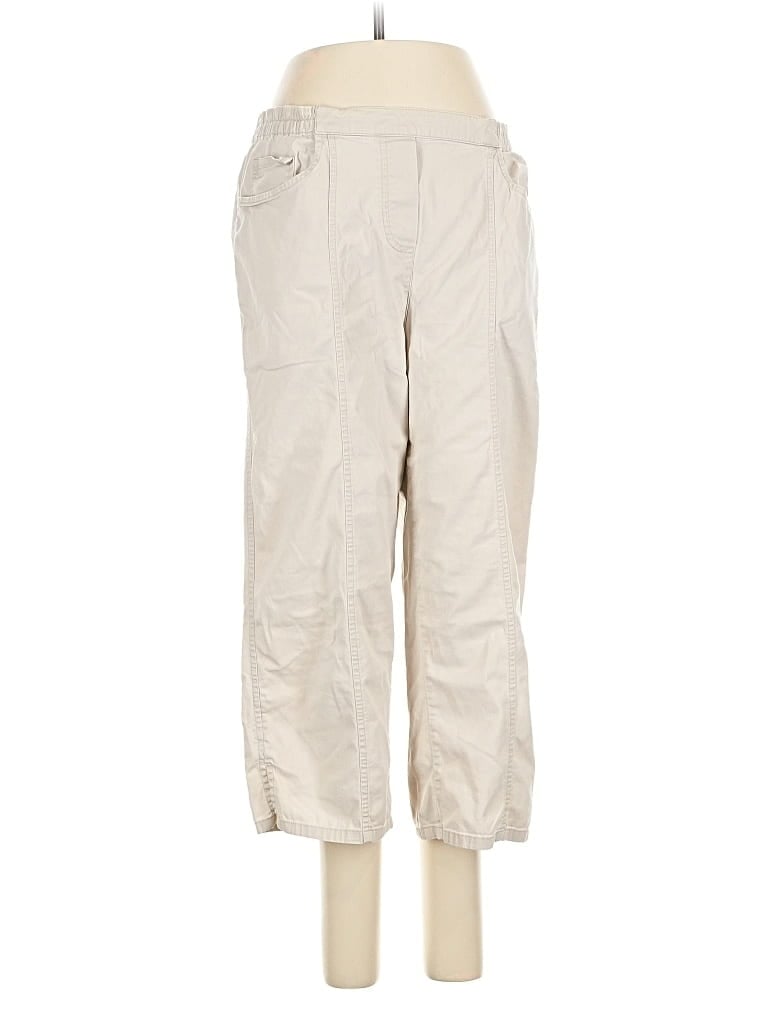 Pre-owned Cathy Daniels Cargo Pants In White