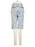 Carlisle Stripes Blue Linen Pants Size 4 - photo 2