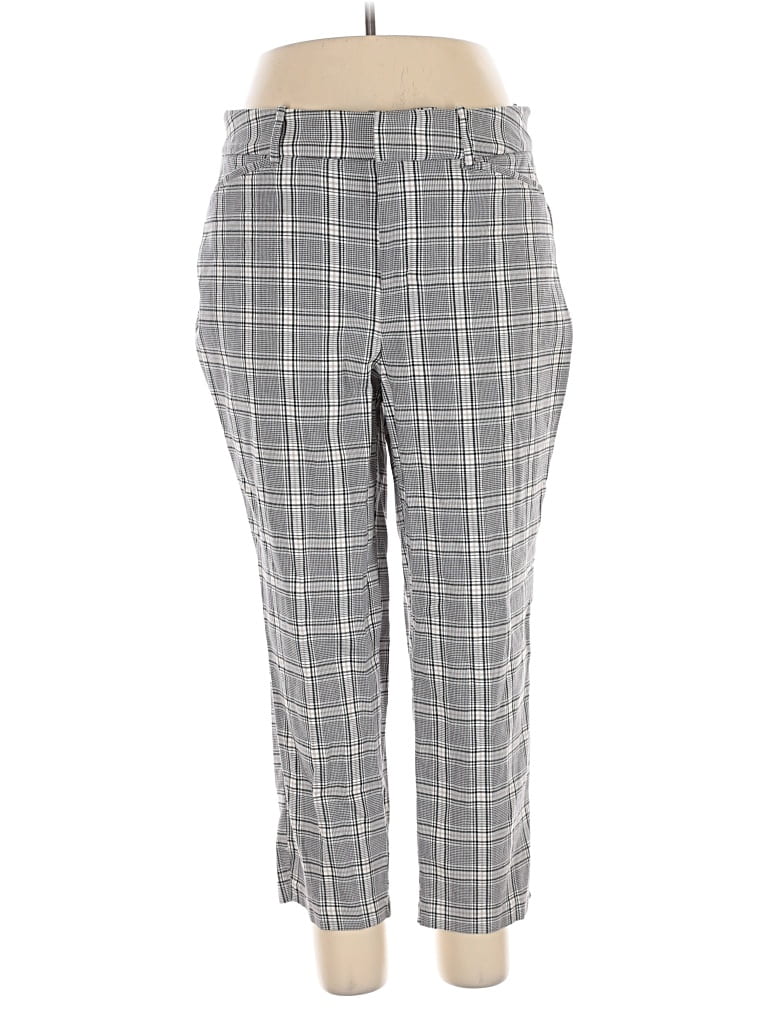 Pre-owned Ava & Viv Dress Pants In Gray