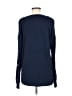 Joia Solid Blue Long Sleeve Top Size M - photo 2