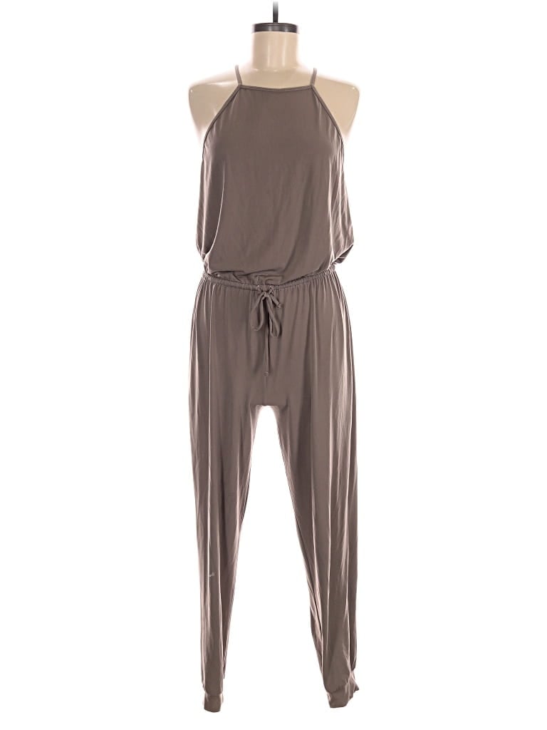 Pre-owned Lanston Jumpsuit In Brown