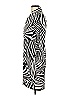 Boston Proper Animal Print Ivory Casual Dress Size 4 - photo 5
