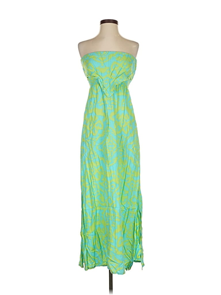 Pre-owned Escapada Casual Dress In Green