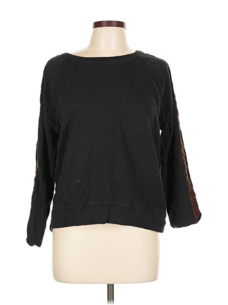 Click to view more detailed imagery on our partner's website Pre-owned Rails 3/4 Sleeve T-shirt In Black