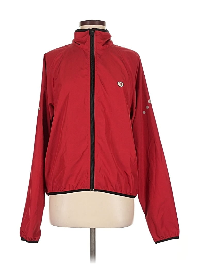 Pre-owned Pearl Izumi Track Jacket In Red