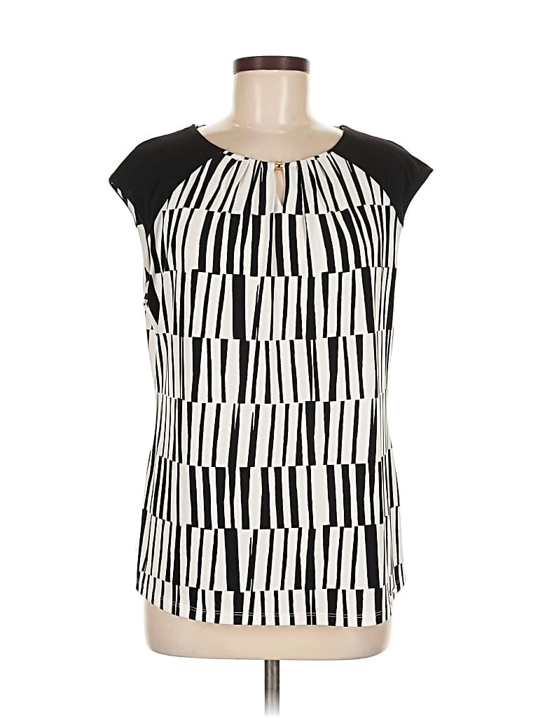 Pre-owned Ivanka Trump Sleeveless Blouse In Black