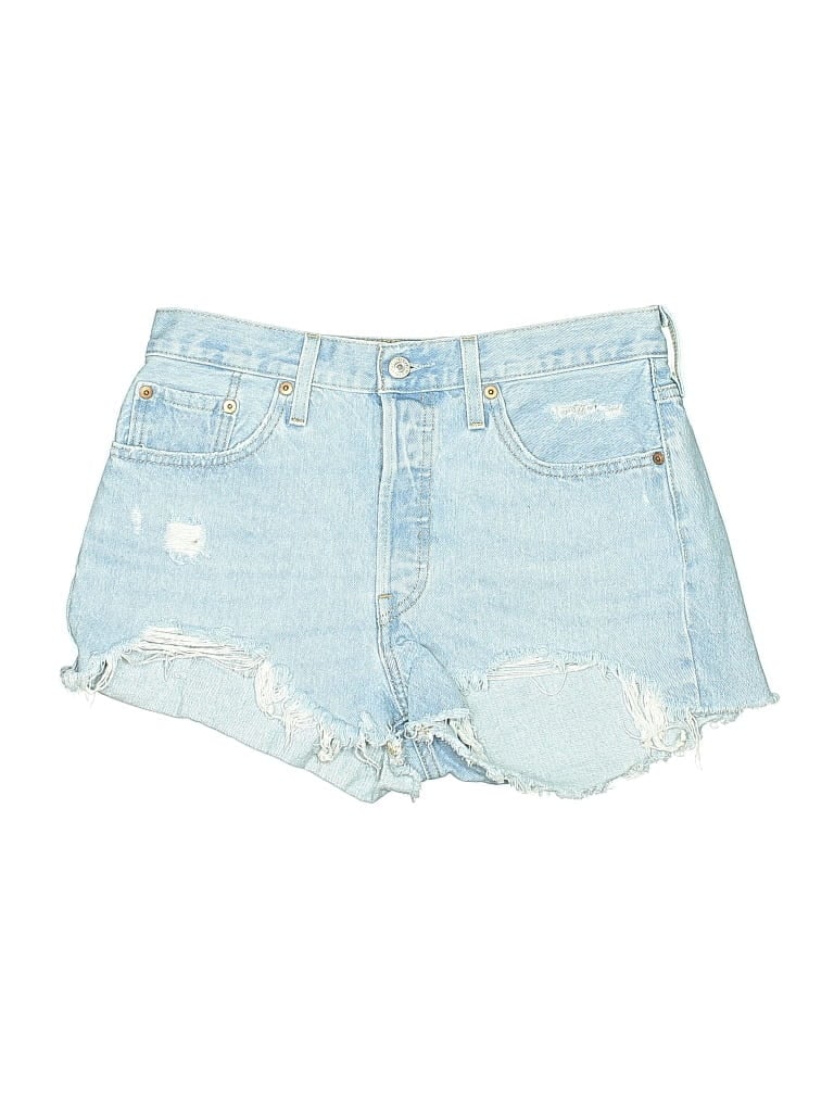 Pre-owned Levi's Denim Shorts In Blue