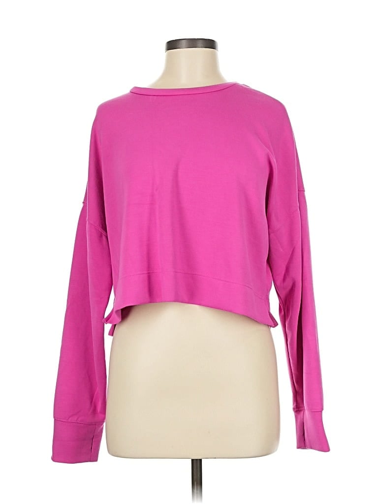 Pre-owned Better / Together Long Sleeve T-shirt In Pink