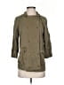 Zara Basic Green Trenchcoat Size XS - photo 1