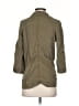 Zara Basic Green Trenchcoat Size XS - photo 2