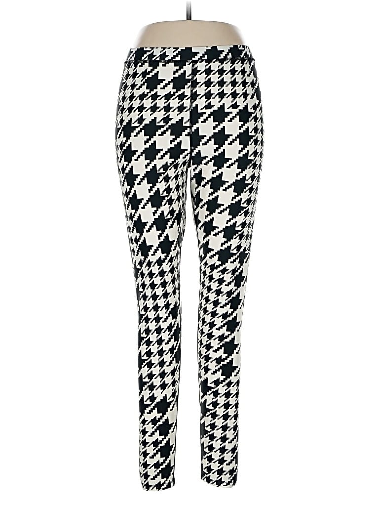 Pre-owned H&m Casual Pants In Black