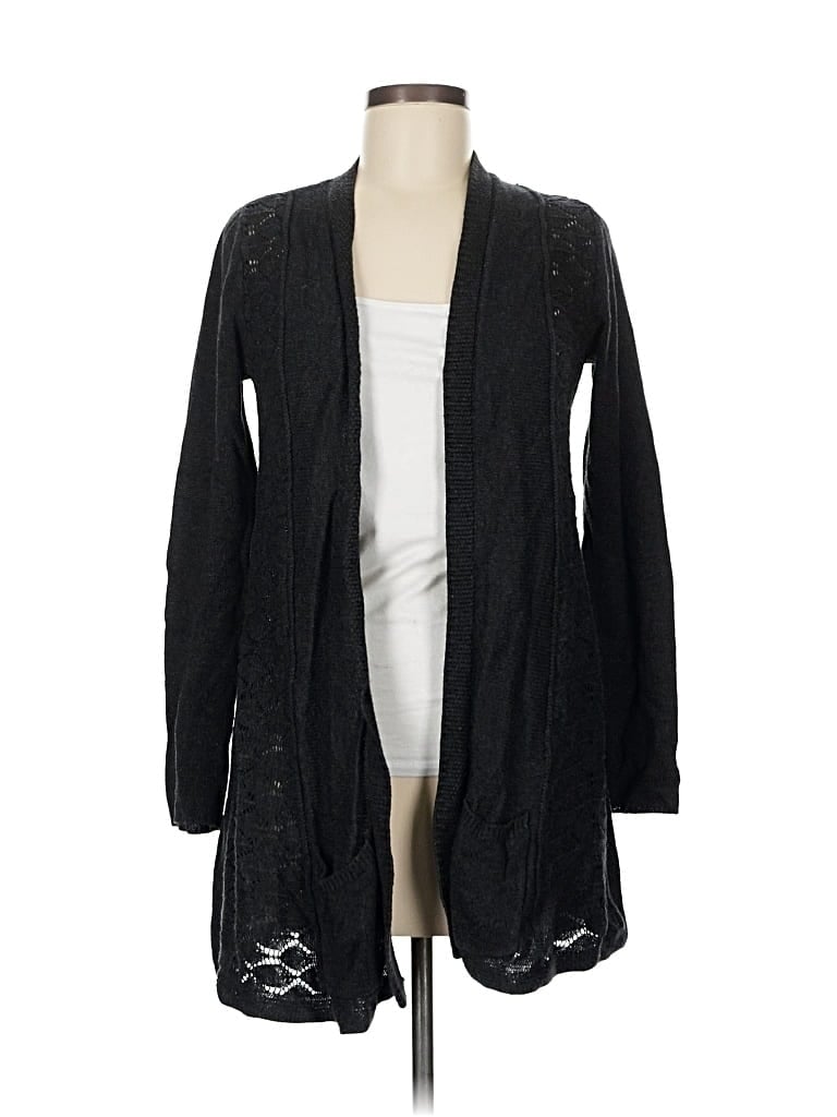 Pre-owned Belldini Cardigan Sweater In Gray