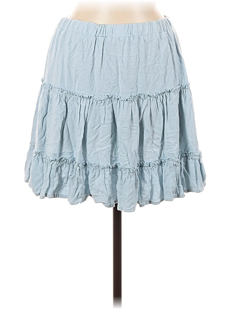 Pre-owned Princess Polly Casual Skirt In Blue
