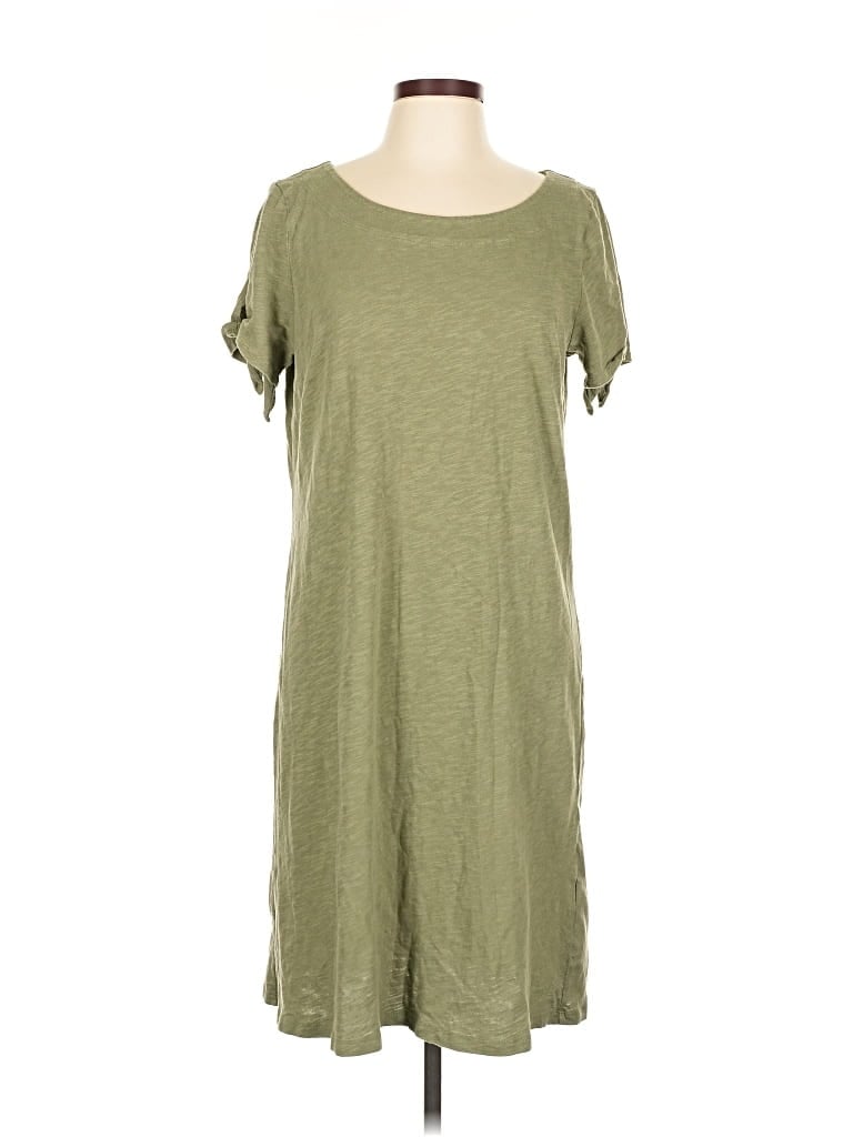 Pre-owned Talbots Casual Dress In Green