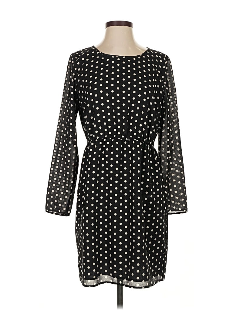 Pre-owned J.crew Factory Store Casual Dress In Black